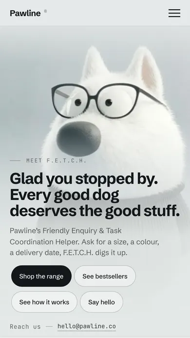 Pawline. Dog goods · United Kingdom