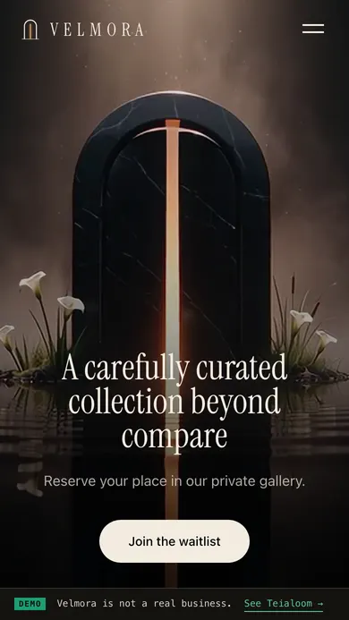 Velmora. Luxury brand · United Kingdom